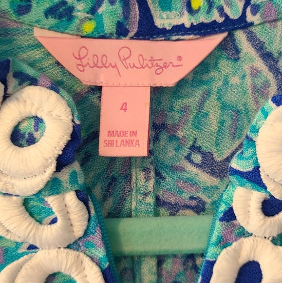 EUC lilly pulitzer tortuga time jane shift - Picture 2 of 5
